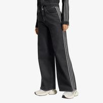 Jeansy adidas High Rise Wide Leg Denim Pant True Black Denim - Dydis 25/30 (KQ6469 Kelnės)