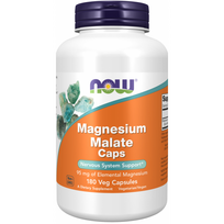 Now Foods Magnesium Malate Caps 180 vcaps