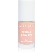 NEONAIL Rescue Glow Tint 3in1 Nail Conditioner maitinamasis nagų lakas atspalvis Peachy Peach 7.2 ml