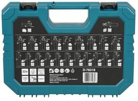 MAKITA FREZŲ RINKINYS 22vnt. 6mm UNIVERSALUS