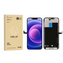 Ekranas Apple iPhone 13 Pro su lietimui jautriu stikliuku, KELAI OEM Soft OLED 120Hz (Removable IC)