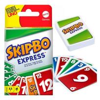 Kortų žaidimas „Mattel Skip-Bo Express“ – greitas, strateginis GR0915