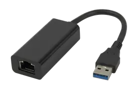 USB-A gigabito tinklo adapteris DELTACO su MAC adreso perdavimu / USB3-GIGA-MAPT / 1903046