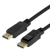 DisplayPort DP1.4 lankstus kabelis DELTACO, 1M, juodas / DP-1010D-FLEX / 1903047