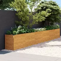 Pakelta sodo lysvė, 578x50x69cm, Corten plienas
