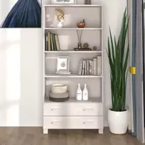 Komoda HAMAR, baltos spalvos, pušies medienos masyvas