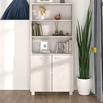 Komoda HAMAR, baltos spalvos, pušies medienos masyvas