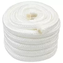 Laivo virvė 6 mm 5 m Balta