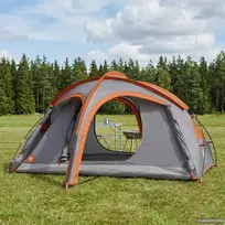 Trekking palapinė su lietaus apsauga, atspari vandeniui