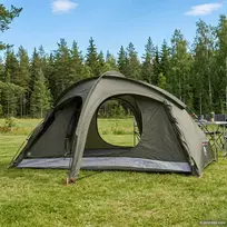 Trekking palapinė su lietaus apsauga, atspari vandeniui