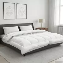Antklodė TRIER 220x260cm 4 metų laikai 140+220GSM Balta