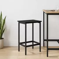 Baro taburetė Juodojo ąžuolo 40 x 32 x 74 cm Apdirbta mediena