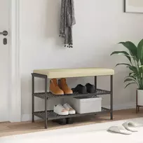 Suoliuko pagalvė Dirbtinė oda Kreminė Gylis 35 cm