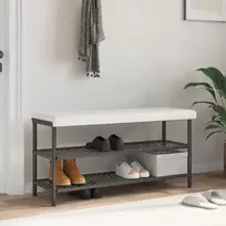 Suoliuko pagalvė Dirbtinė oda Balta Gylis 35 cm