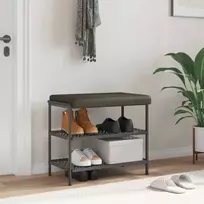 Suoliuko pagalvė Dirbtinė oda Pilka Gylis 35 cm