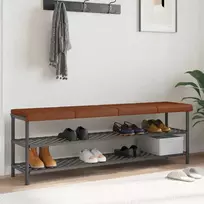 Suoliuko pagalvė 4 vnt. Dirbtinė oda Ruda Gylis 35 cm