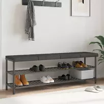 Suoliuko pagalvė 4 vnt. Dirbtinė oda Juoda Gylis 35 cm
