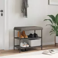 Suoliuko pagalvė Dirbtinė oda Pilka Gylis 35 cm