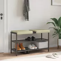 Suoliuko pagalvė 2 vnt. Dirbtinė oda Kreminė Gylis 35 cm