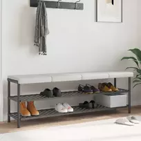 Suoliuko pagalvė 4 vnt. Dirbtinė oda Balta Gylis 35 cm