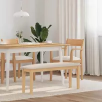 Suoliukas 110 cm Medžio masyvo guma