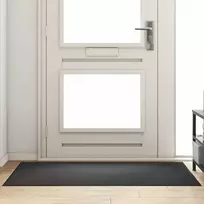 Durų kilimėlis Antracito ir juoda 90 x 150 cm 100% poliamidas