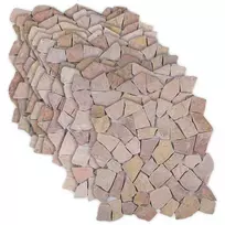 Mozaikos plytelės Raudona 30 x 30 cm Marmuras