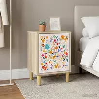 Šalia lovos spintelė MAINZ Sonoma ąžuolas 36 x 33 x 50 cm