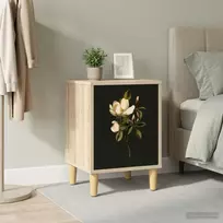 Šalia lovos spintelė BREMEN Sonoma ąžuolas 36 x 33 x 50 cm
