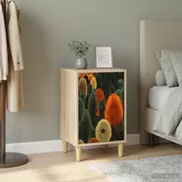 Šalia lovos spintelė ZAANDAM Sonoma ąžuolas 36 x 33 x 60 cm