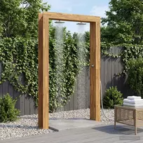 Lauko dušas 226 cm Kietas akacijos medis ir nerūdijančio plieno