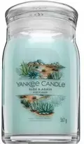 Yankee Candle Aromatinė žvakė Signature glass large Aloe - Agave 567 g