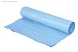 Multi Šiukšlių maišas 60 L 550x1030 mm 100 my mėlynas 10 vnt./ritinėlis (10 vnt.)