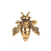 Retro Little Bee U-Shaped Ear Cuff Earrings for Women gray