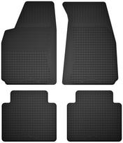 Rubber car mats, set of 4, universal for: Chrysler Sebring II sedan (2003-2007)