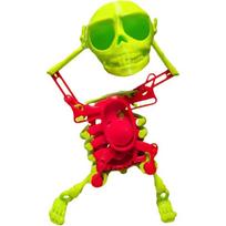 Mechaninis šokantis skeletas žaislas Vaikams Mažiems Vaikams Stalo Mini 3D Spausdintas Krintantis Kaukolės Lėlė Mechaninis Žaislas Juokinga Gimtadienio Dovana