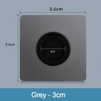 86Type Cable Socket Panel With Outlet Hole Cable Cover Wiring Accessories Wall Blank Panel  Office 4cm