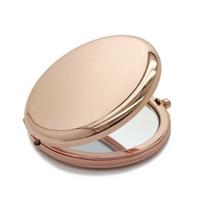Portable Round Metal Double Side Travel Pocket Mirror Women Beauty Makeup Tool