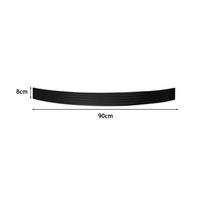 Car Trunk Sill Anti-scratch Guard Strip For Dacia Duster - Rear Bumper Rubber Protector Decorative Cover Sticker black