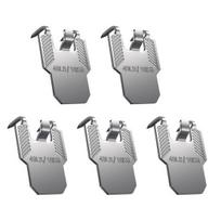 5Pcs Picture Frame Hanging Hooks 40lbs Load-capacity Easy to Install Heavy Duty Mirror Photo Drywall Wall Hanger Hooks 5pcs
