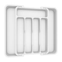 Temu Cross-border Home Storage Rack: Cutlery & Kitchen Organizer Extension Plate Box