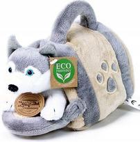 Rappa 209756 Pluszowy Husky W Torbie 13 Cm