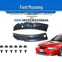 1999-04 Ford Mustang Hood Windshield Water Deflector 3R3Z6302228AAA 3R3Z6302228AAA black