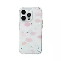uniq Coehl Meadow iPhone 14 Pro Max 6.7" case in pink/spring pink