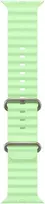 Apple Watch 49mm Neon Green Ocean Band - Natural Titanium Finish - MGCF4ZM/A