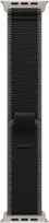 Apple Watch 49mm Black/Charcoal Trail Loop - M/L - Natural Titanium Finish - MFT94ZM/A