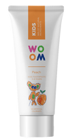 WOOM Kids Peach 3-8 gadi zobu pasta, 50 ml