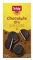 SCHAR Chocolate O's bezglutēna cepumi, 165 g
