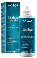 AVIZOR Unica Sensitive kontaktlēcu šķīdums, 350 ml, jutīgām acīm
