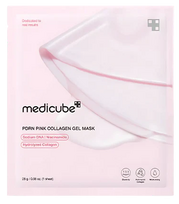 MEDICUBE PDRN Pink Collagen Gel sejas maska, 1 gab.